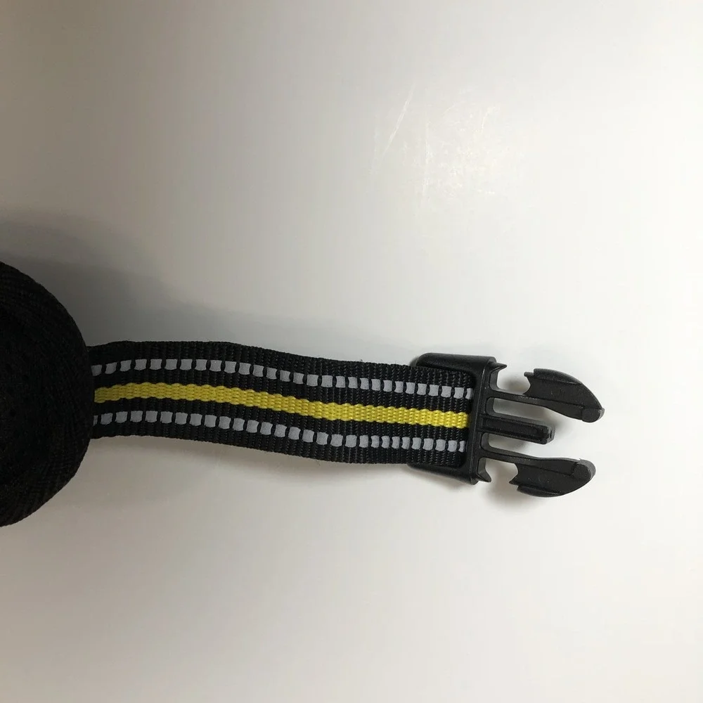 Goodyear Dog Safety Harness Medium Blue Black Yellow Reflective Adjustable Vest